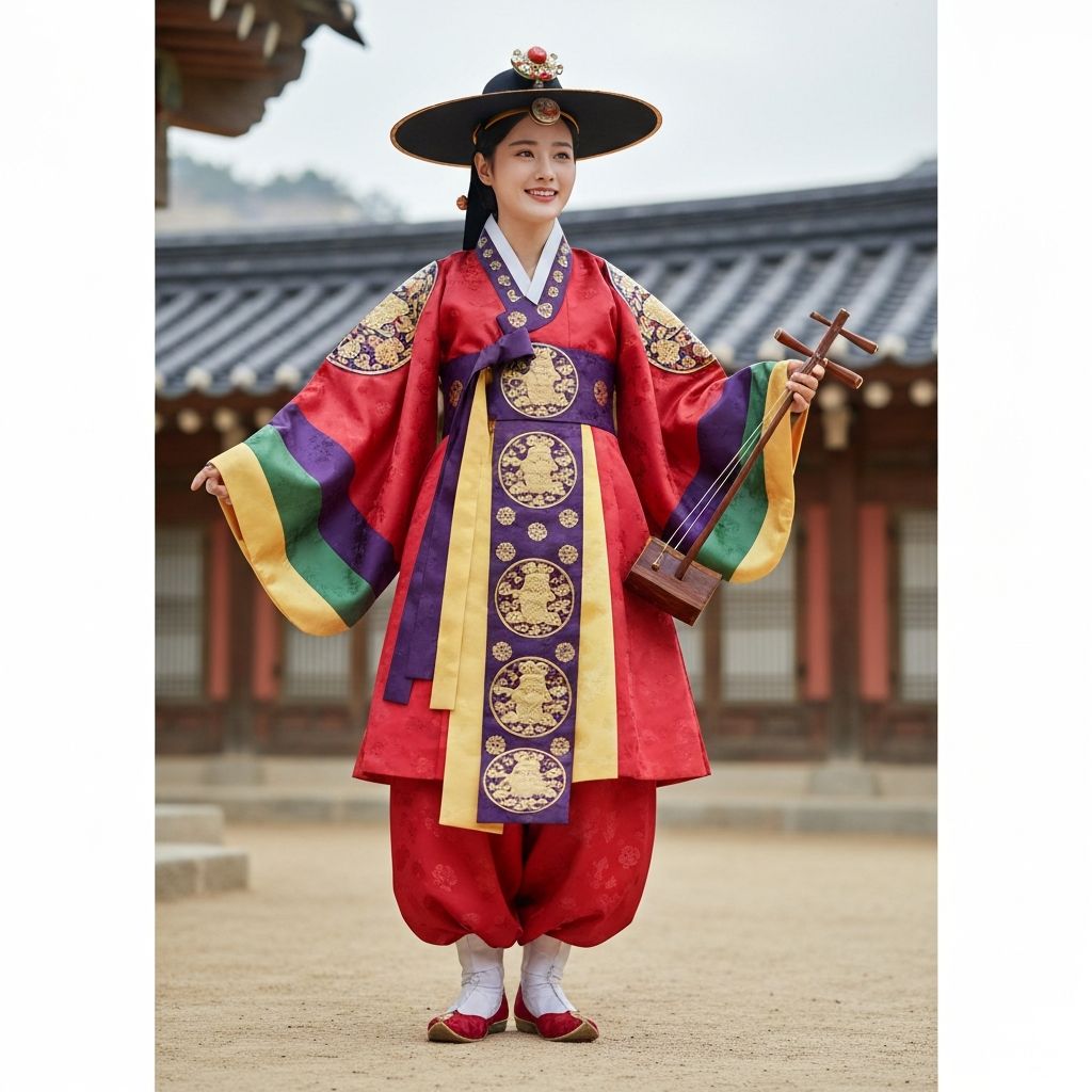 한국전통의상 놀부아동남자