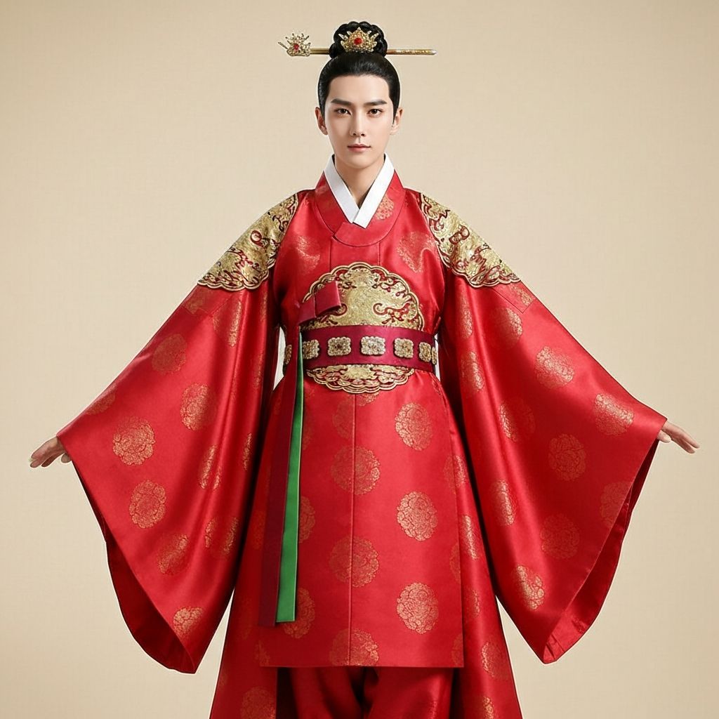 한국전통의상 대감아동남자